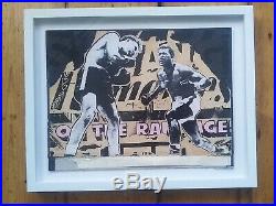 FAILE Rampage NYC OG Original on Book Cover Signed Artwork not print HPM Boxing