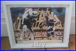 FAILE Rampage NYC OG Original on Book Cover Signed Artwork not print HPM Boxing