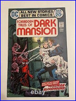 FORBIDDEN TALES of DARK MANSION #6 ART original cover proof 1972 horror DC