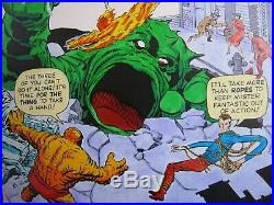 Fantastic Four #1 Cover Marvel Milestone Edition Original Art Jack Kirby