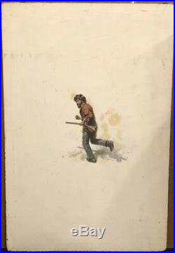 First Blood by David Morrell Cover Page Original Painting