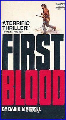 First Blood by David Morrell Cover Page Original Painting