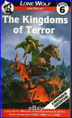 Fred Gambino Original Painting Book Cover Art Kingdoms of Terror Joe Dever