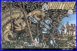 Fugitoid #1 Tmnt 1985 Original Cover Proof Production Art Signed Eastman & Laird