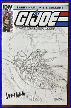 G. I. Joe ARAH Original Comic Book Art Issue 188 Larry Hama Cover Pencil Sketch
