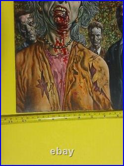 GLENN FABRY (Preacher Artist) 2008 Comic Cover Art Painting The Dead