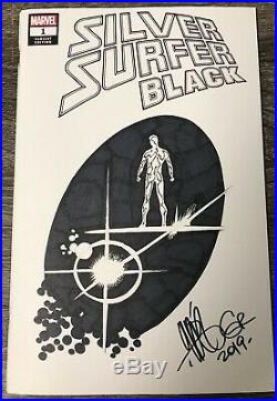 Gabriel Rodriguez Original Art Silver Surfer Black #1 Sketch Cover