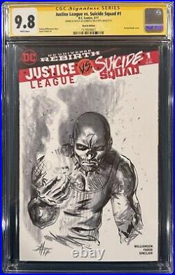 Gabriele Dell'Otto SIGNED ORIGINAL ART SKETCH CGC 9.8 COMIC BOOK EL DIABLO