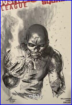 Gabriele Dell'Otto SIGNED ORIGINAL ART SKETCH CGC 9.8 COMIC BOOK EL DIABLO