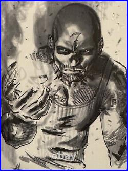 Gabriele Dell'Otto SIGNED ORIGINAL ART SKETCH CGC 9.8 COMIC BOOK EL DIABLO