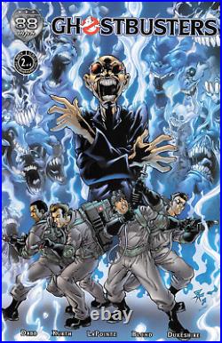 Ghostbusters #2 ORIGINAL PENCIL COVER ART by Steve Kurth 88mph