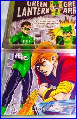 Green Lantern #85 Cbcs 9.8 Ss 2x Original Art Neal Adams Homage Double Cover