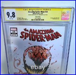 Greg Kirkpatrick Original Art Sketch CGC 9.8 Amazing Spider-Man #25 Marvel 2019