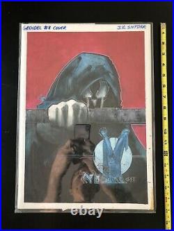 Grendel Original Cover Art PaintingBy J K Snyder IIIGod And The Devil #8