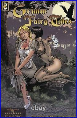 Grimm Fairy Tales #2 (cinderella) Original Cover Art By Al Rio