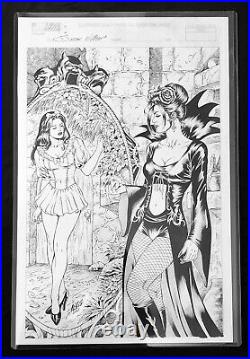 Grimm Fairy Tales #7 (snow White) Original Cover Art By Al Rio