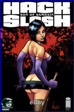 Hack/Slash Son of Samhain #1 Phantom Variant, Original Art Cover by Ale Garza