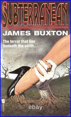 Halloween HIGH HEELED Horror! SUBTERRANEAN original book cover art Futura 1989