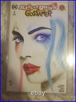 Harley Quinn Gossamer #1 ORIGINAL ART Frank Robinson COA Sketch Cover! 1 Of 1