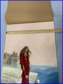 Harry Bennett Cover Art Painting The Inner Steps Paperback Artist Signed 1975