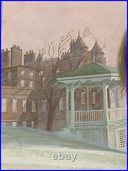 Harry Bennett Cover Art Painting The Inner Steps Paperback Artist Signed 1975