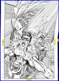 Hawkman #27 DC 1995 (Original Art) Cover Rom Lim