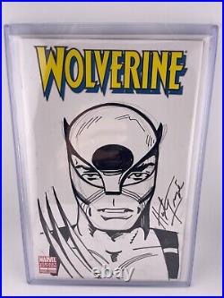 Herb Trimpe Original Cover Art, Signed, Wolverine #1, 1 Of 1