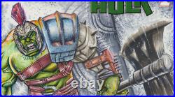 Hulk Original Art Cgc Sketch Cover Sig Series Mcjunkin 9.8 January 2025 Sale