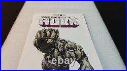 Hulk Original Art Sketch By Johnny Desjardins! Blank Variant! One Of A Kind