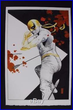 Iron Fist, The Living Weapon #2 Painted COVER (Original Art) 2014 J. G. Jones