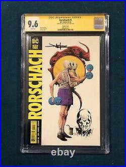 JAE LEE ORIGINAL Sketch Art CGC 9.6 RORSCHAH #1 Signed not CBCS WATCHMEN