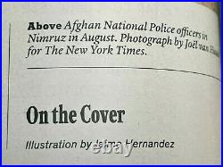 JAIME HERNANDEZ Original Art PAUL RYAN New York NY Times Magazine 10/21/12 Cover