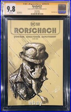 JOHNNY DESJARDINS D ORIGINAL Sketch CGC 9.8 ss Signed WATCHMEN RORSCHACH 1 ART