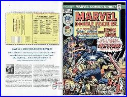 Jack Kirby Captain America 1974 Marvel Df #3 Original Production Art Cover Proof