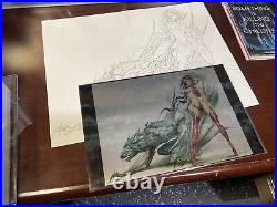 Jamie Tyndall Vampirella Original Cover Art Dienamite 3