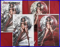 Jamie Tyndall Vampirella Original Cover Art Dienamite 3