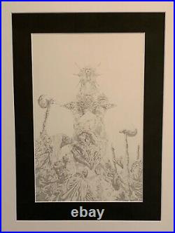 Jim Hensons Power Of The Dark Crystal #1original Published Cover Artjae Lee