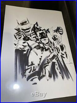 Jock Batman Who Laughs Original Art Prelim #3 Cover Art Sketch Fantastic