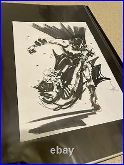 Jock Batman Who Laughs Original Art Prelim #6 Cover Art Sketch Fantastic