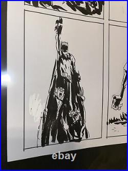 Jock Batman Who Laughs Original Art Prelims Cover/Splash Art Sketch Fantastic