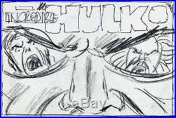 John Romita Sr. Original Preliminary Cover Artwork The Incredible Hulk #436