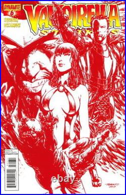 Johnny Desjardins Signed Vampirella Strikes # 6 Cover Orig. Art! Free Shipping