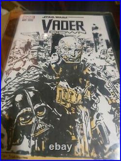 KIM JUNG GI Original Art Star Wars Vader Down Blank Cover Commission 1 of 1