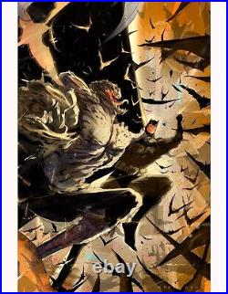 Keron Grant DC Comics Batman The Adventures Original Comic Cover Sketch