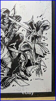Kevin Eastman Original Art IDW Teenage Mutant Ninja Turtles #12 SDCC 2012 Cover