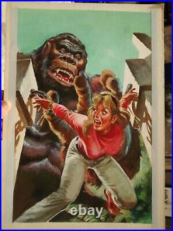 King Kong Original Art Cover (artist E. López ed. NOVARO) includes two comics