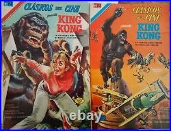 King Kong Original Art Cover (artist E. López ed. NOVARO) includes two comics