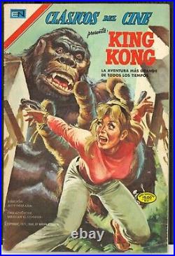 King Kong Original Art Cover (by E. López S.) NOVARO plus the comics! See info