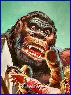 King Kong Original Art Cover (by E. López S.) NOVARO plus the comics! See info