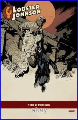 LOBSTER JOHNSON Original Cover Art by Mike Mignola HELLBOY / YEAR OF MONSTERS